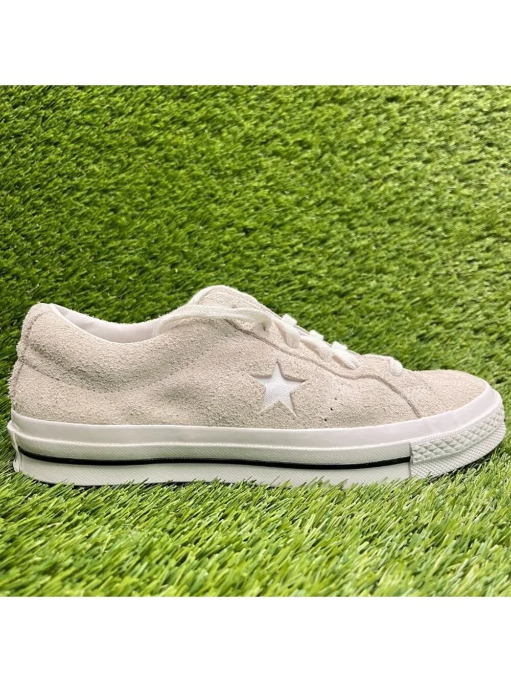 Converse One Star Low Vintage Womens Size 9 Mens 7 Cream Athletic Shoes Sneakers